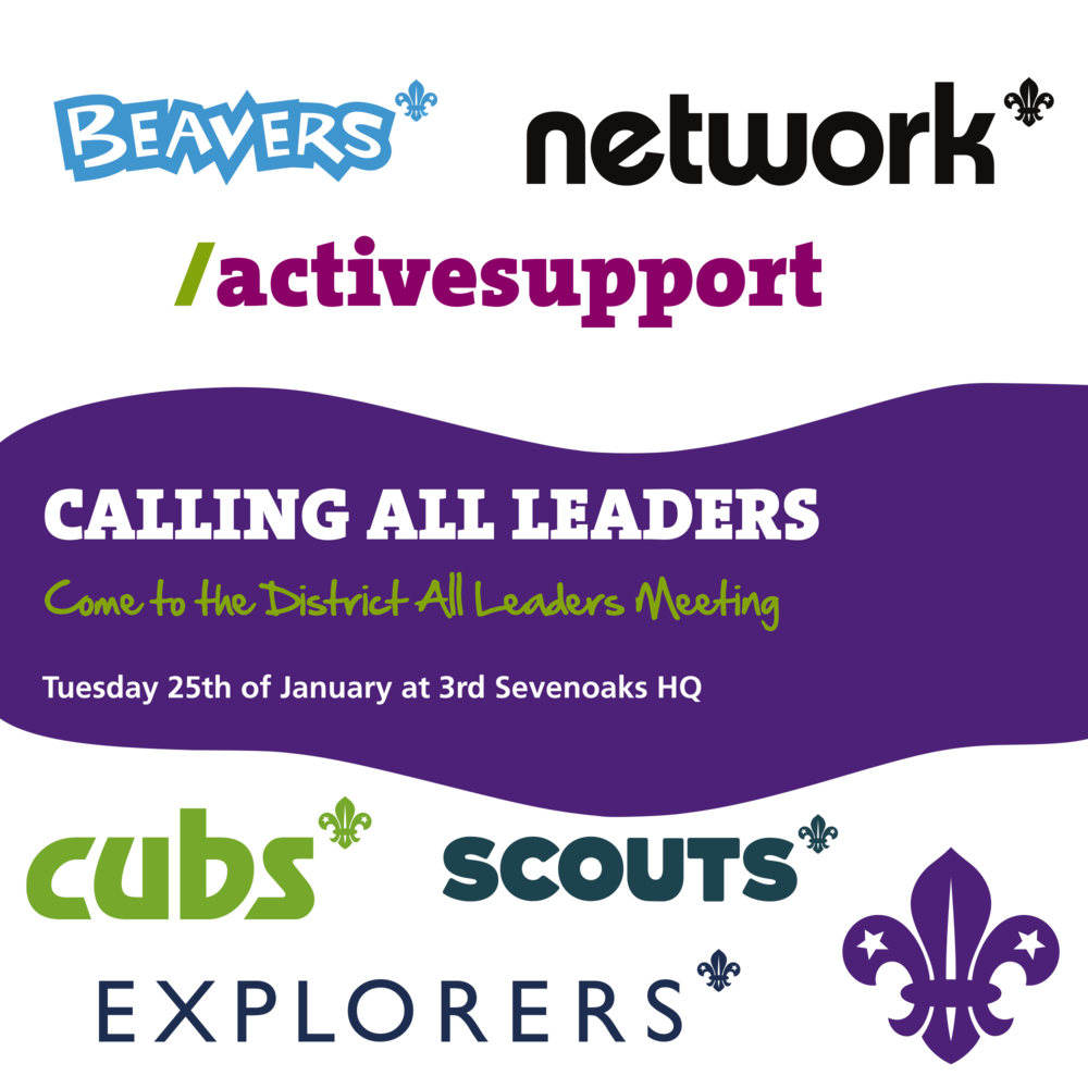 District All-Leader's Meeting Tues 25 July